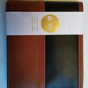 Fossil Tate RFID Bifold Wallet With Flip ID